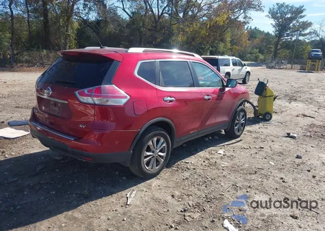 2015 Nissan Rogue Sv from USA, damaged, VIN KNMAT2MT5FP514406